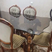 مبل سلطنتی و میز نهار خوری ۸ نفره بسیار تمیز|مبلمان خانگی و میز عسلی|فردیس, فردیس|دیوار