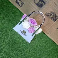 شمع دست سازباکس کیف عروس یلدایی تولدسوپرایزکادویی|صنایع دستی و سایر لوازم تزئینی|ری, منصوریه منگل|دیوار