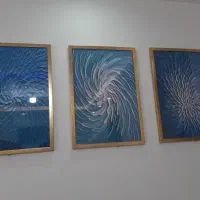 تابلو گلل وگلدان بوفه