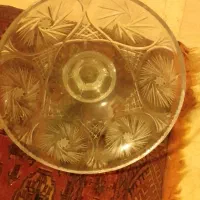 میوه خوری سایز خیلی بزرگ کریستال پایه کنده شده