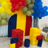 یونولیت فوم ماکت، استوانه، تم تولد، دکور، حروف