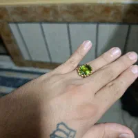 انگشتر سنگ اصل الکساندریت با رکاب نقره بسار زیبا|جواهرات|زاهدان, |دیوار