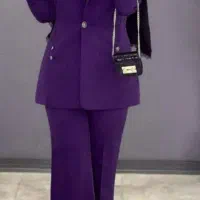 کت و شلوار شیک تمام داخل کت لایی دوزی شده