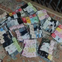 جوراب بچگانه از سایز 2تا 6اندازه  14سال هم میشه