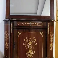 آیینه و کنسول چوبی