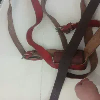 هیکلی چرم و کمربند علامت کشی برزنتی  تخفیف دارد