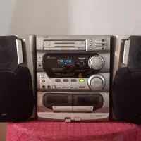 سی دی سه دیسک ضبط دو لبه JVC