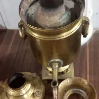 سماور زغالی روسی|کلکسیون اشیاء عتیقه|برخوار, |دیوار