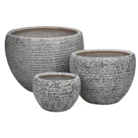 حراج واقعی گلدان سفالی خمره در چهاررنگ تکی وعمده