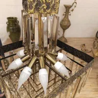 لوستر شیک برنجی|لوستر و چراغ آویز|ورامین, جعفر آباد اخوان|دیوار