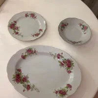 ۳ عدد بشقاب قدیمی آنتیک