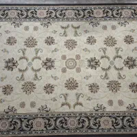 دو تخته فرش بلژیکی ابریشم دار ۴ متری