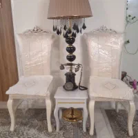 مبل کلاسیک استیل ۷نفره ومیز ناهار خوری|مبلمان خانگی و میز عسلی|تهران, علم و صنعت|دیوار