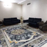 مبل راحتی ۸ نفره همراه با میز کنسول