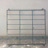 کفی تخت دو نفره فلزی