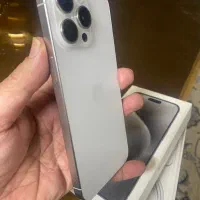گوشی ایفون 15pro maxحافظه256zaaلاکاغذی