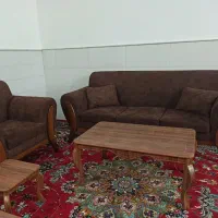 مبل ۷ نفره راحتی|مبلمان خانگی و میز عسلی|قم, باغ شریفی|دیوار