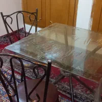 میز و صندلی فلزی|میز و صندلی غذاخوری|شاهرود, |دیوار