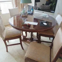 میز ناهارخوری چوبی ۴ نفره