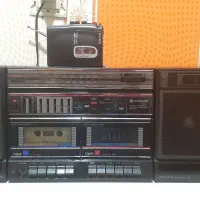 رادیو و ضبط استریو دو کاست هیتاچی و واکمن سونی