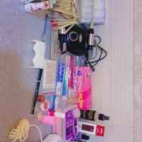 وسایل کاشت ناخن به صورت کامل