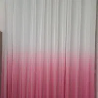 پرده حریر  پانچی و زیر پرده ای