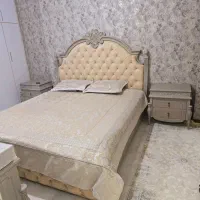 سرویس خواب ۲ نفره تخت و میز آرایش