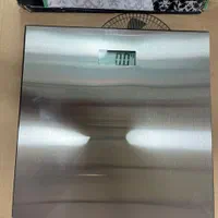 ترازو وزنی شیشه ای روکش استیل|آرایشی، بهداشتی، درمانی|بندر گناوه, |دیوار