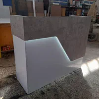 کانتر پذیرش MDF تایلندی نیک چوب|دفتر کار|شیراز, کرونی(خاتونک)|دیوار