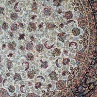 فرش گرد ۱۲۰۰ شانه|فرش|آمل, |دیوار