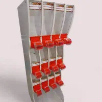 استند و قفسه 12 مخزنه مکانیزه آجیل و خشکبار