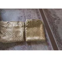 پرده پانچ ۶ متری مناسب پنجره ۳ متری یا ۲ونیم متری|پرده، رانر، رومیزی|اهواز, گلستان|دیوار