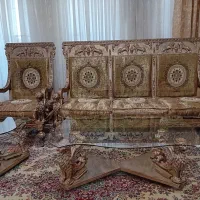 مبل نه نفره|مبلمان خانگی و میز عسلی|سیرجان, |دیوار