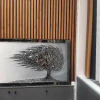 تابلو کارشده با آینه|تابلو، نقاشی، عکس|رشت, باهنر|دیوار