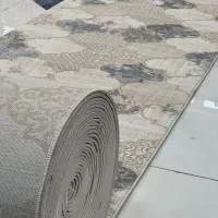 کناره فانتزی کرم‌طوسی با قیمت ویژه|فرش|گرگان, |دیوار