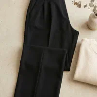 شلوار پارچه ای مشکی سایز۴۲