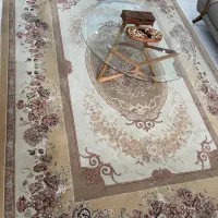 یک جفت فرش ۹ متری کرم