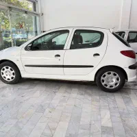 206 تیپ 5سفید مدل 95 چند لکه رنگ|خودرو سواری و وانت|آمل, |دیوار