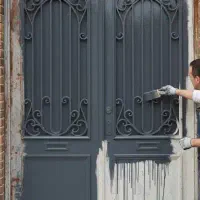 رنگ آمیزی ساختمان،  در، پنجره،