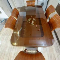 میز ناهار خوری ۶نفره در حد نو