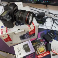 Canon 5D Mark II with 24-105mm|دوربین عکاسی و فیلم‌برداری|نسیم‌شهر, |دیوار