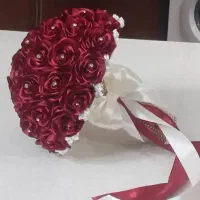دسته گل فومی ..ربانی و مخمل