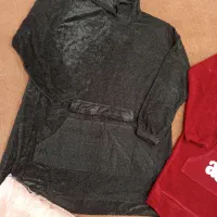 هودی مخمل شاین  قواره بزرگ550پوشاک انا