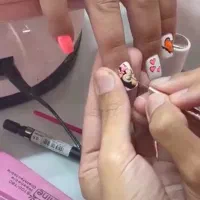 کاشت ناخن آموزش طراحی ناخن