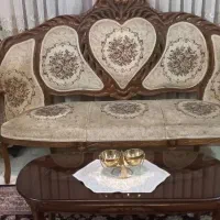 مبل ۹ نفره چوبی