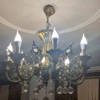 لوستر برنجی|لوستر و چراغ آویز|قائمشهر, |دیوار