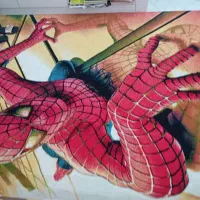 گلیم طرح مرد عنکبوتی