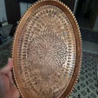 دو عدد سینی مسی