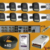 دستگاه XVR که شامل دستگاه NVR شبکه 16 دوربین IP