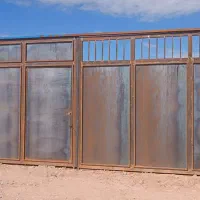 زمین کارگاهی گچی ۱۰۰۰ متری با بر ۱۸ متر